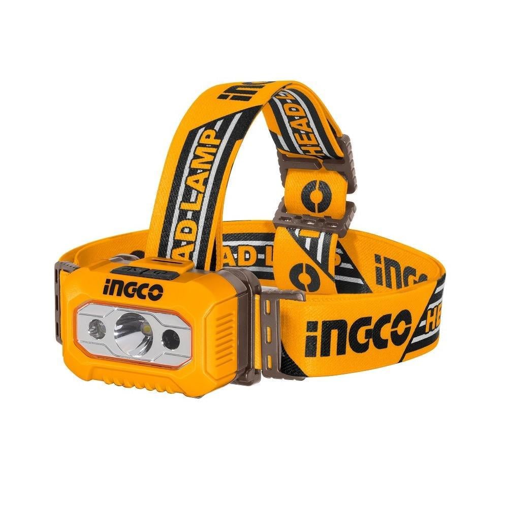 Фонарь налобный INGCO 200 Лм (HHL013AAA8)