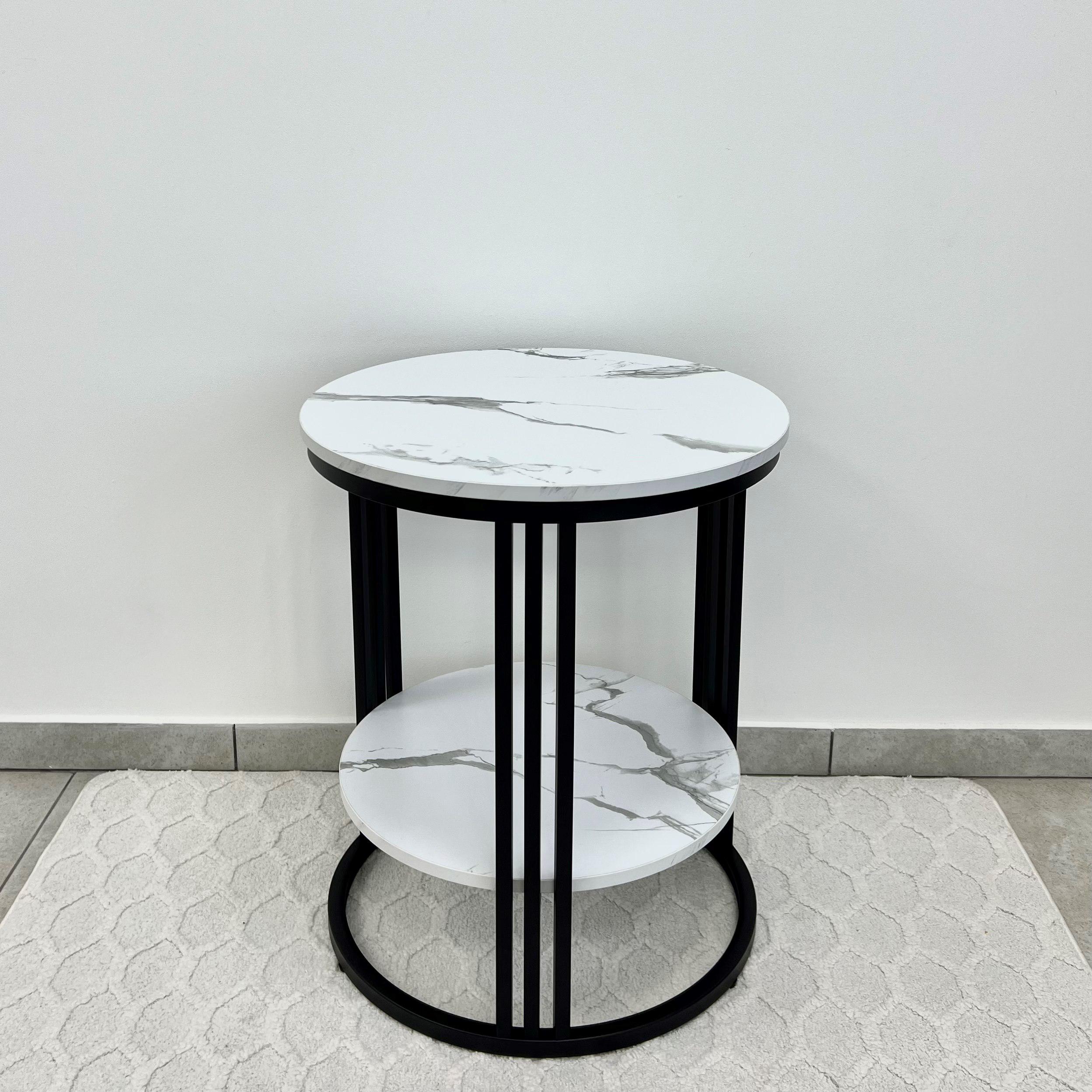 Столик журнальный Luminaria Axio Белый мрамор (29520818) - фото 2