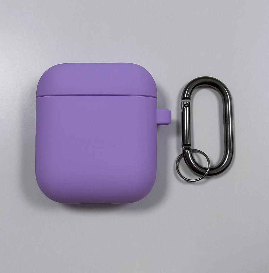Чехол Silicone Case Slim for AirPods 2 Light Purple (м00254) Чехол Silicone Case Slim for AirPods 2 Light Purple (м00254)