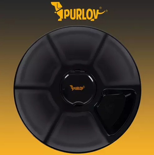 Автоматическая кормушка для собак и кошек Purlov Черный (20759) - фото 6