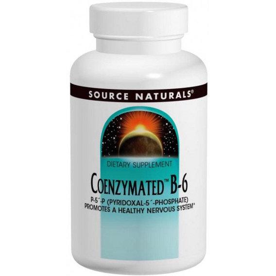 Пиридоксин Source Naturals Coenzymated vitamine В6 100 мг 60 Tabs