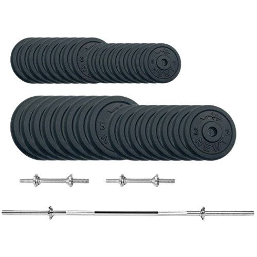 Штанга и гантели металлические Newt Gym Set-H Home 95 кг Штанга и гантели металлические Newt Gym Set-H Home 95 кг
