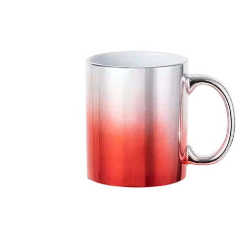 Чашка Mirror rainbow Stenson R32272 стеклянная 360 мл (610160)