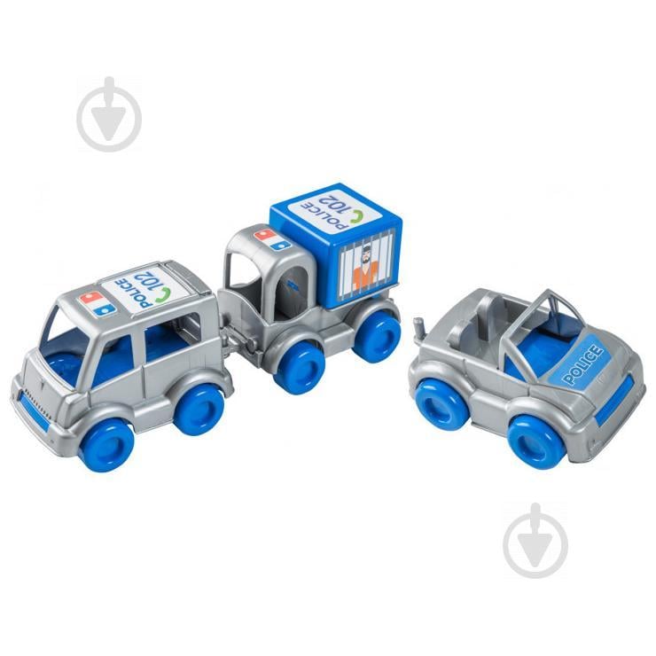 Набор машинок Kid cars Полиция Wader (39548)