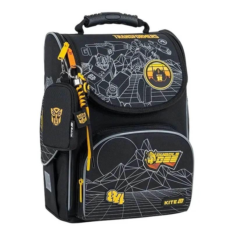 Шкільний каркасний рюкзак Kite Education 501 Transformers Generations 11.5л Чорний (TF25-501S)