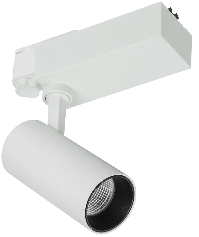 Светильник трековый LED УЕК 301 PRO трехфазный 20W 220V 1500lm 4000K 65x142 мм Белый (LDSK-0-301-20-4000-K01) Светильник трековый LED УЕК 301 PRO трехфазный 20W 220V 1500lm 4000K 65x142 мм Белый (LDSK-0-301-20-4000-K01)