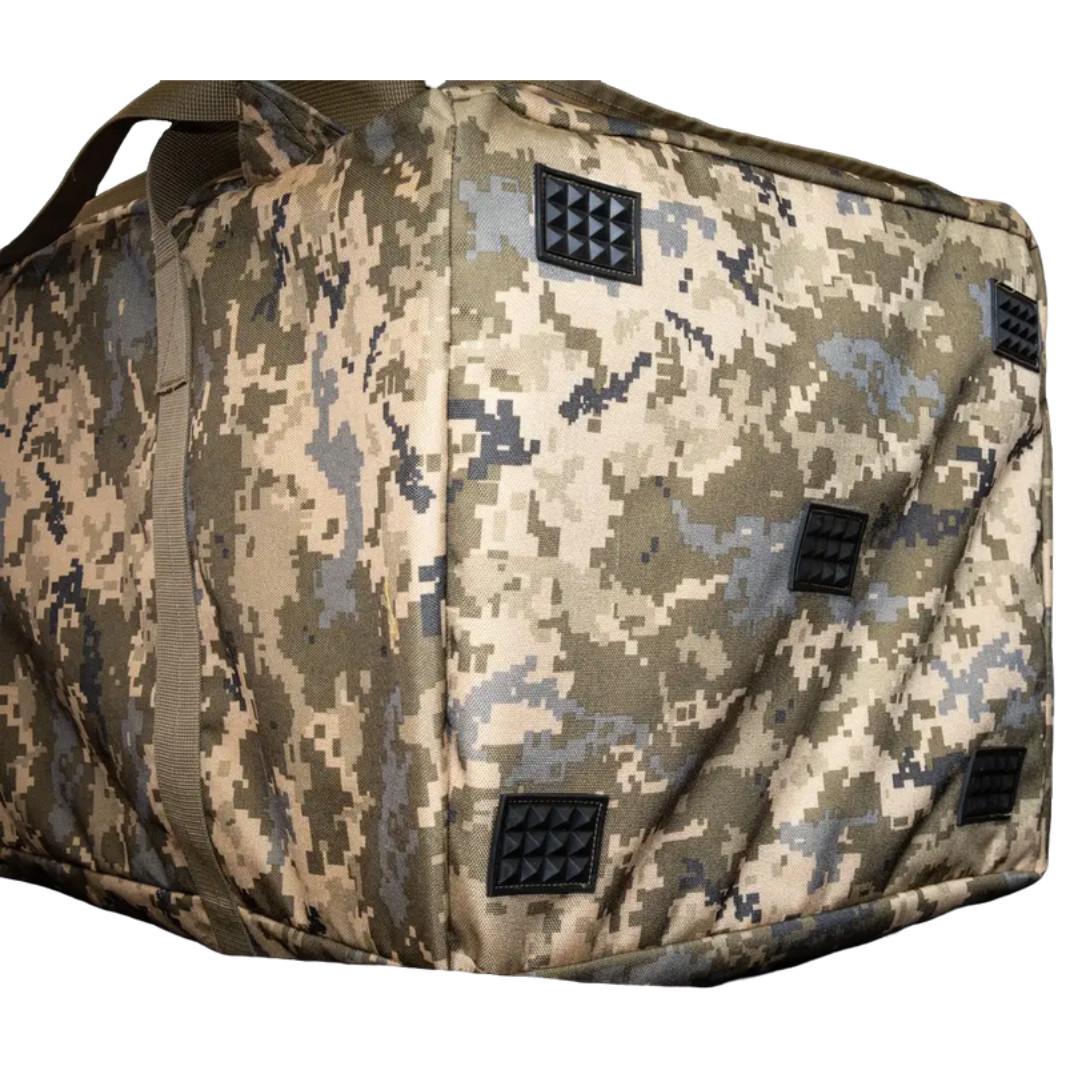 Рюкзак баул Kirasa KI954 Cordura 1000D 130 л Pixel - фото 5