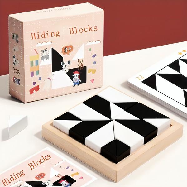 Игрушка-головоломка для сборки блоков развивающих критическое и пространственное мышление (C01250) - фото 7 Игрушка-головоломка для сборки блоков развивающих критическое и пространственное мышление (C01250) - фото 7