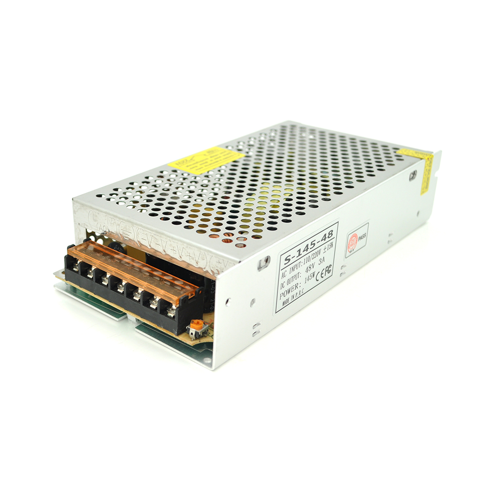 Блок живлення імпульсний перфорований для освітлення та автоматики 48 В 3 А 145 Вт (6656)