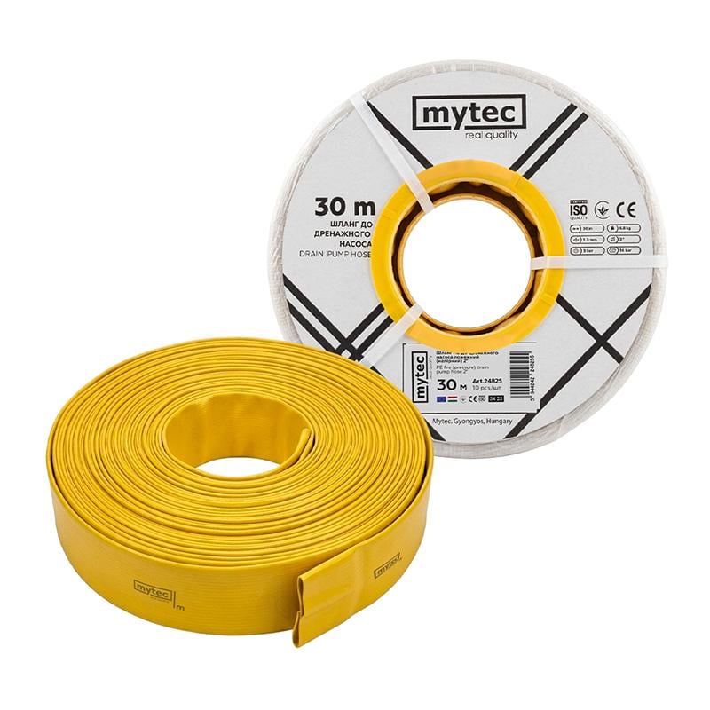 Шланг дренажний Mytec 30 м Ø 2" 50 мм (64624)