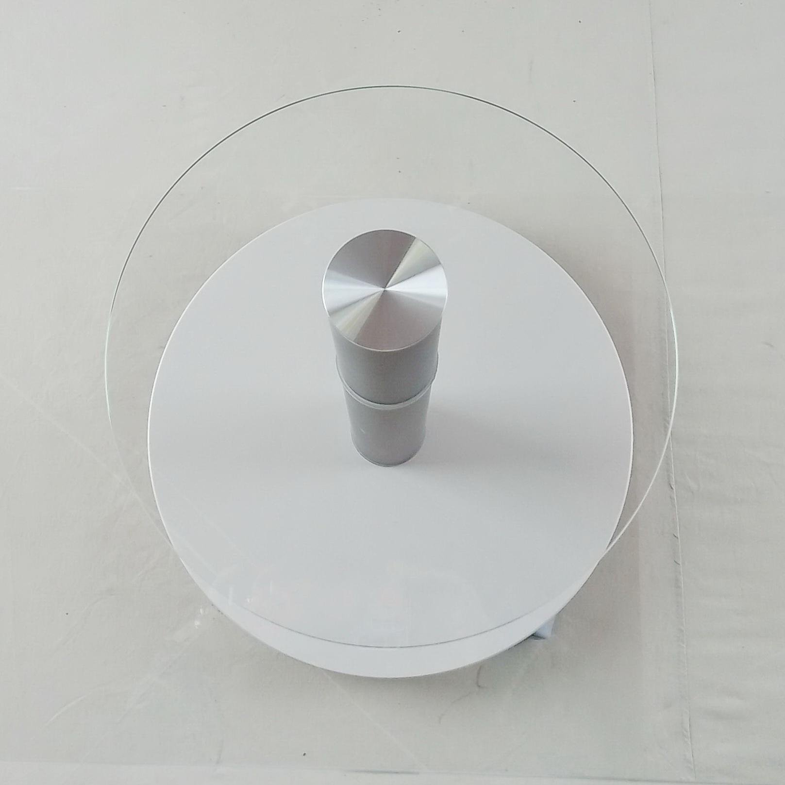 Стол журнальный стеклянный Commus Bravo Light Kv6 clear-white-alm60 Белый (433820233) - фото 8 Стол журнальный стеклянный Commus Bravo Light Kv6 clear-white-alm60 Белый (433820233) - фото 8