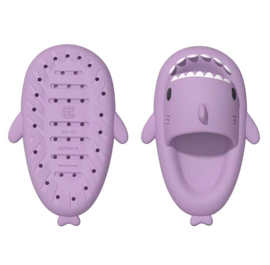 Шльопанці Акули р. 40/41 26 см Фіолетовий (ТФ40)