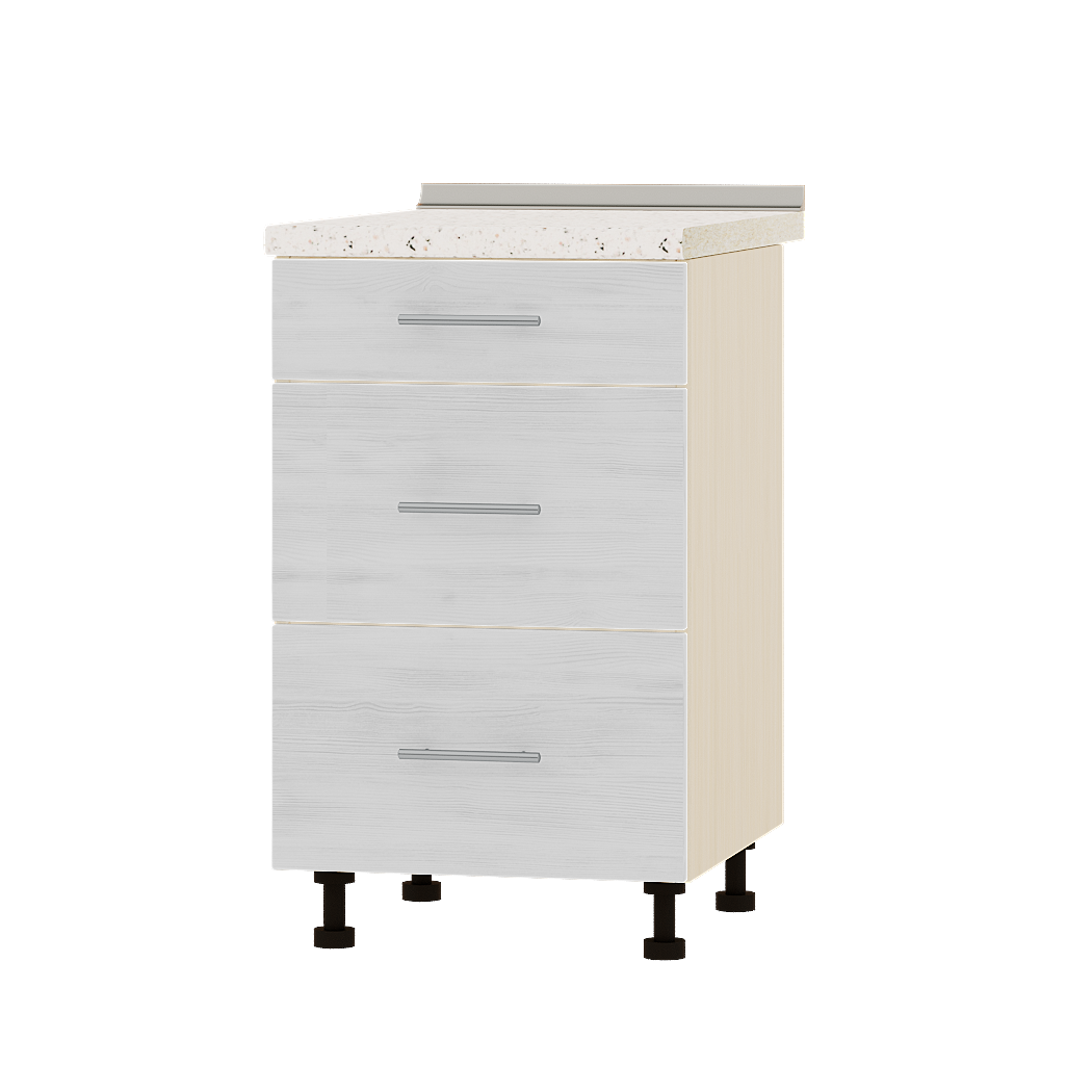 Шафа нижня Еверест Оптіма модуль Низ Н87-500 50х47х85 см Північне дерево світле/Дуб Молочний (04193)