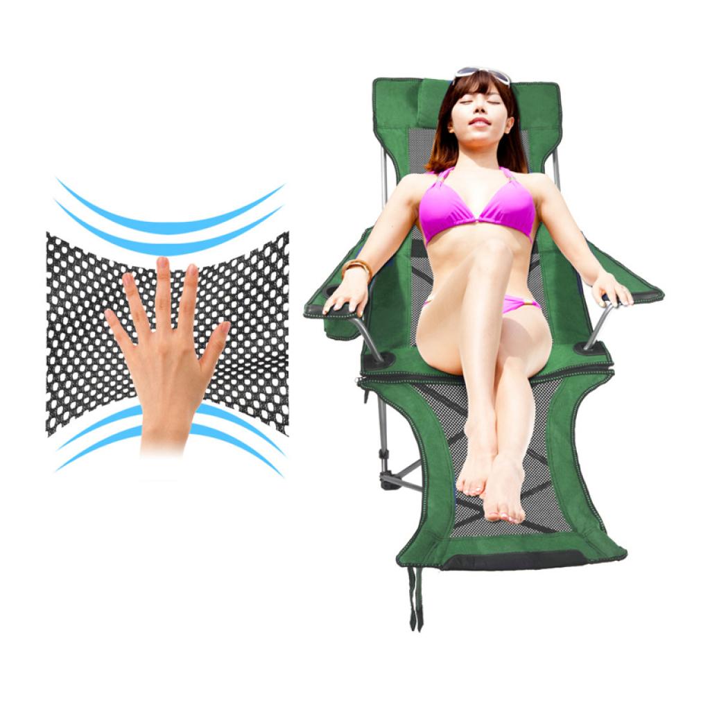 Кресло туристическое раскладное Lesko SW233 Green (1388377) - фото 9 Кресло туристическое раскладное Lesko SW233 Green (1388377) - фото 9