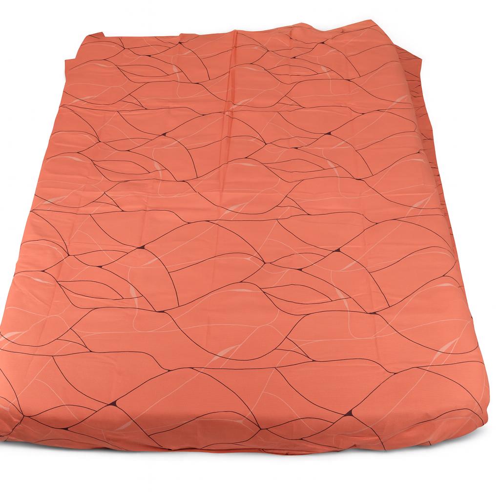 Комплект постільної білизни PaniPava Пелюстки Вогню бязь 155х215 см (10100569) - фото 5