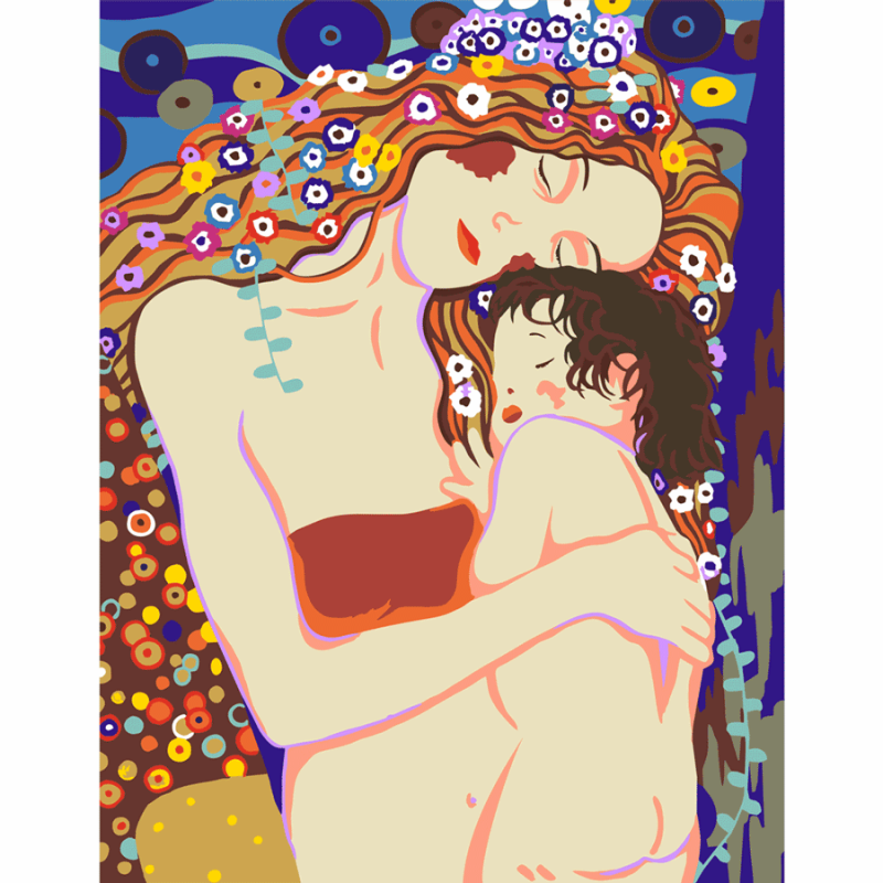 Картина по номерам Rosa Любовь матери 35х45 см (Az-201727)