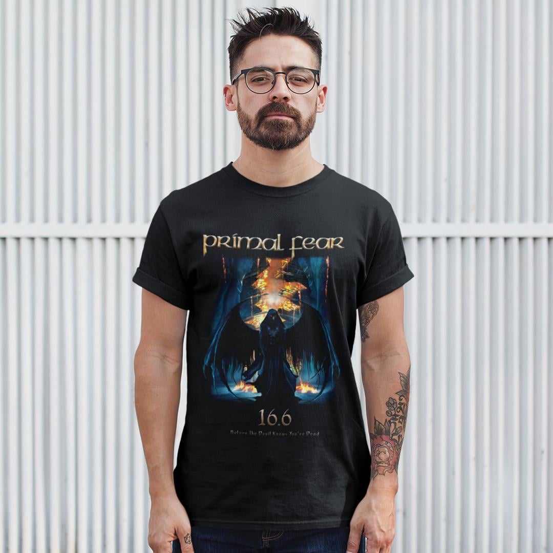Футболка унисекс Primal Fear 16 6 Before The Devil Knows Youre Dead 4XL Черный (0000012522) Футболка унисекс Primal Fear 16 6 Before The Devil Knows Youre Dead 4XL Черный (0000012522)