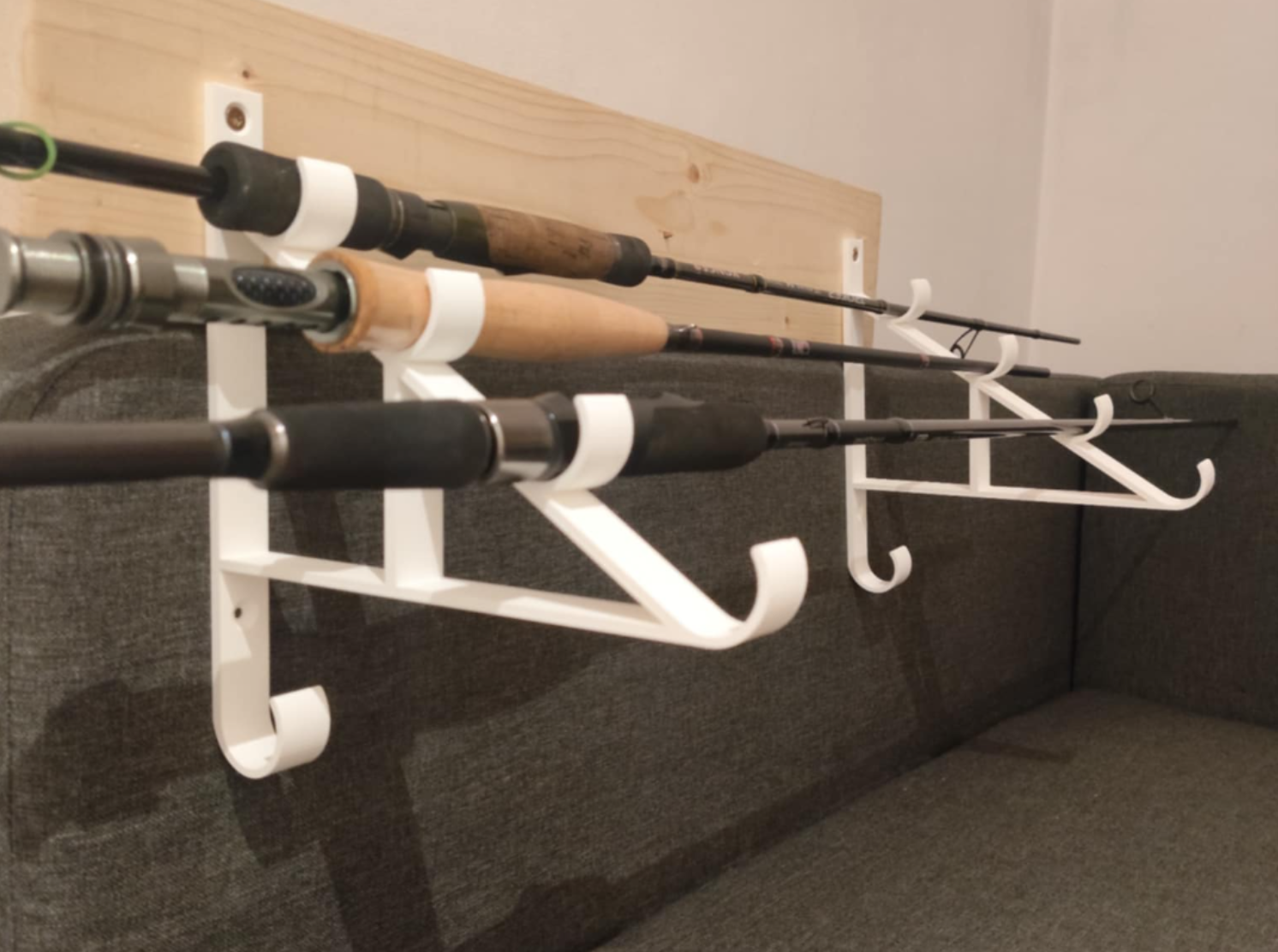 Стійка-кронштейн для вудок на 5 місць (0099) - фото 2 Стійка-кронштейн для вудок на 5 місць (0099) - фото 2