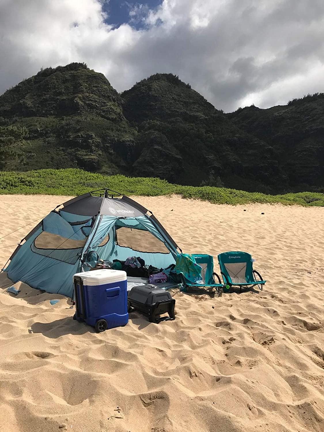 Розкладне крісло Шезлонг KingCamp Beach chair (KC3841) - фото 4