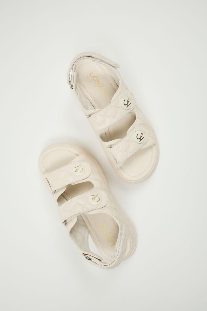 Сандалии женские LONZA на платформе р. 40 Бежевый (198736)