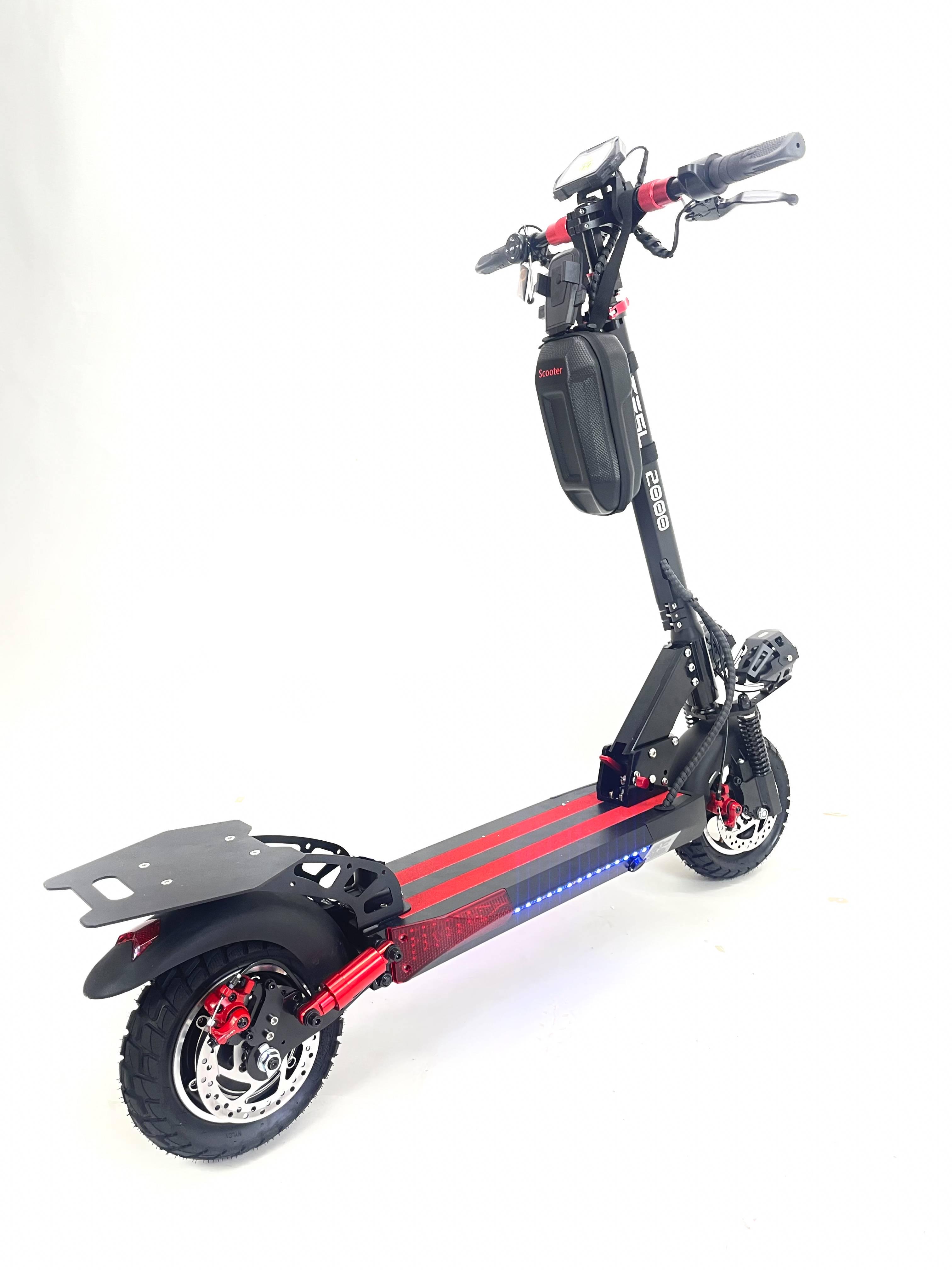 Електросамокат TESLA 2000 New 2000W 48V 21Ah NFC ключі - фото 4