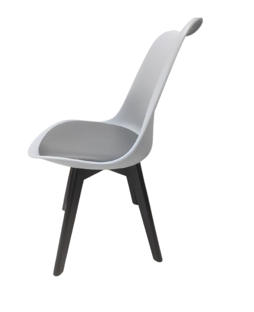 Стул Just Sit MILEO Premium эко-кожа Серый (2371523799)