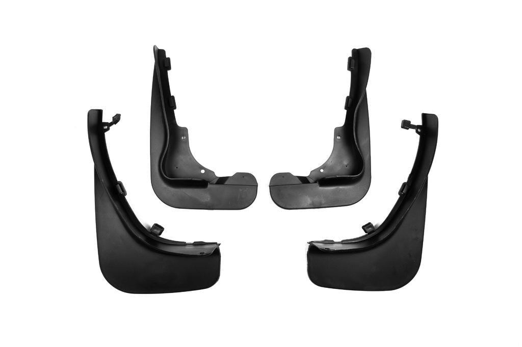 Брызговики Premium Dongmart для Mercedes B-class W245 2005-2011 гг. резинопластик Черный