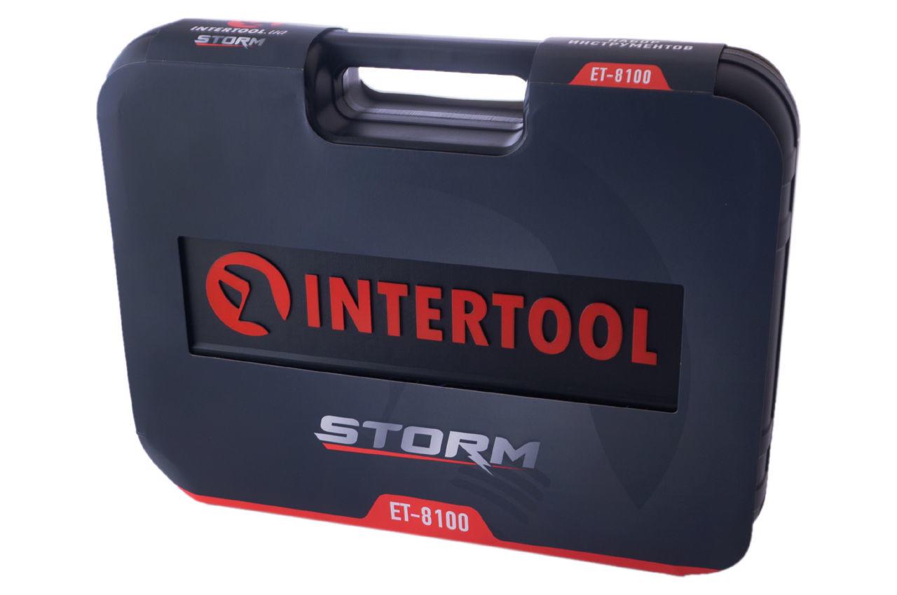 Набір інструменту Intertool Storm 1/4" x 1/2" 100 од. (18314637) - фото 5