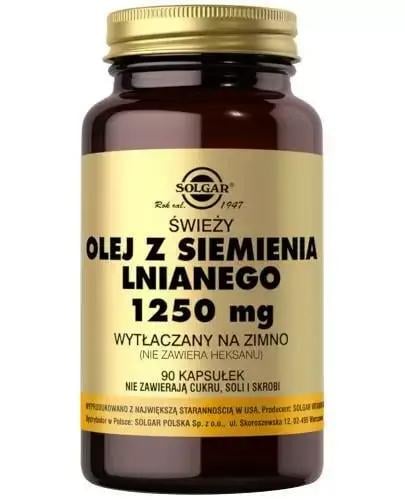 Дієтична добавка Solgar Olej z siemienia lnianego 90 капсул (31234660)