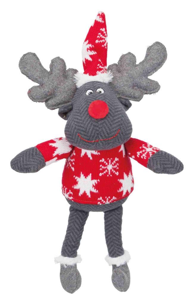 Играшка для собак Trixie Рождественский осел 32 см 1 шт. (92501)