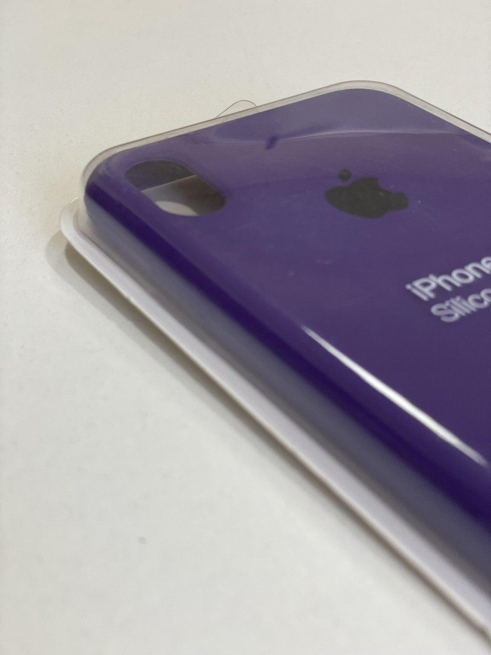 Силіконовий чохол для iPhone Xr / фіолетовий - фото 2