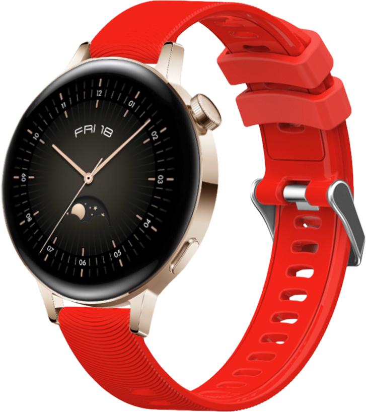 Ремешок Bend для Huawei Watch GT3 42 мм Red (26266-2D)