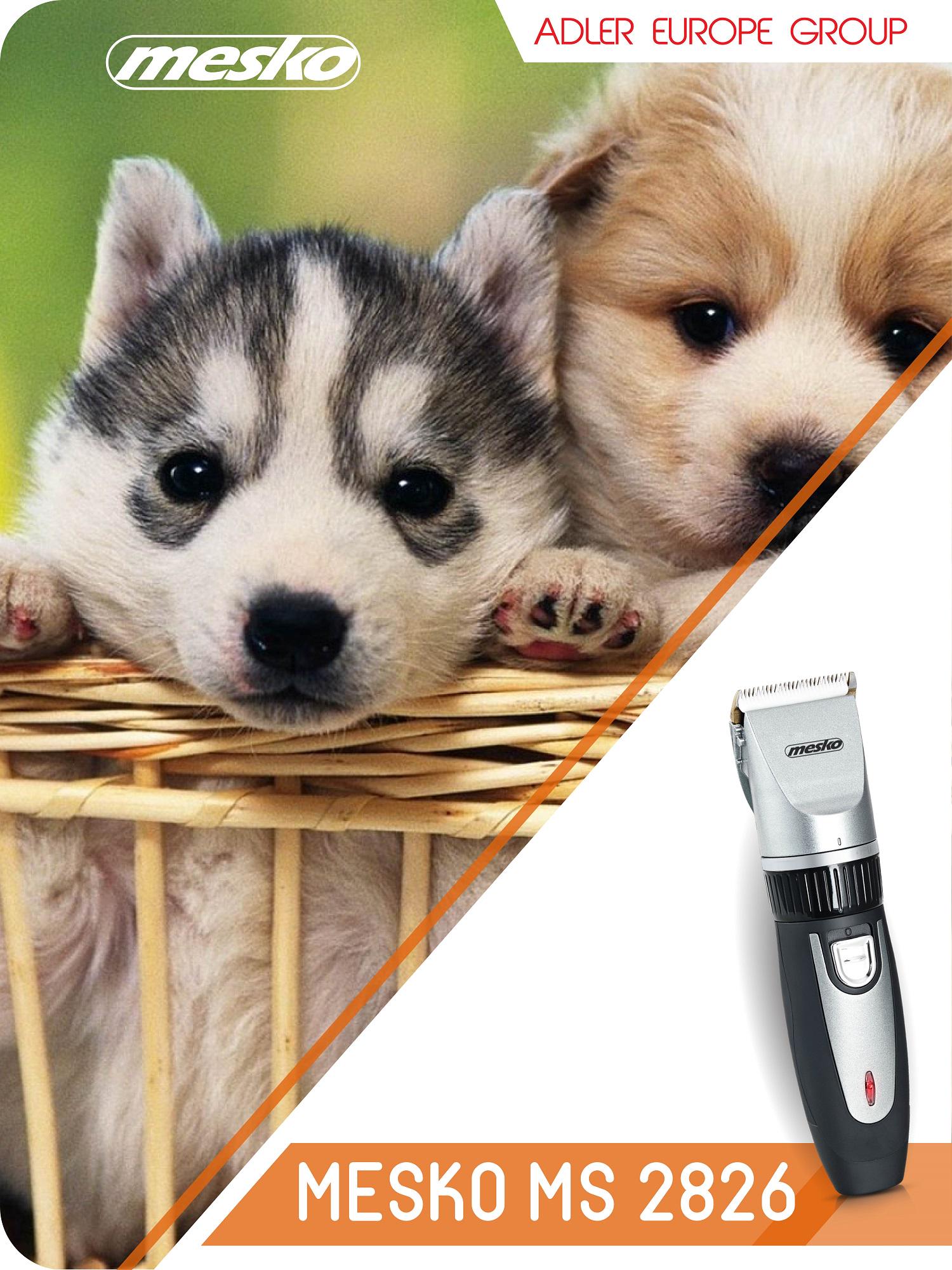 Машинка для стрижки животных Mesko MS 2826 - фото 10 Машинка для стрижки животных Mesko MS 2826 - фото 10