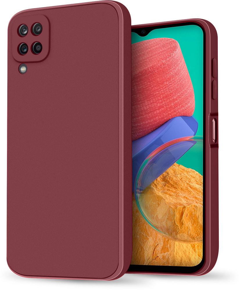 Силиконовый чехол HardCorner Samsung Galaxy M33 5G M336 (с микрофиброй) Wine (34822-42)