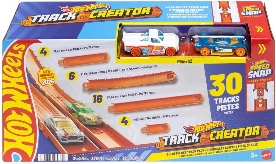 Игровой набор Hot Wheels Track Creator Deluxe Pack дорожки для трека с 2 машинками (31115879)