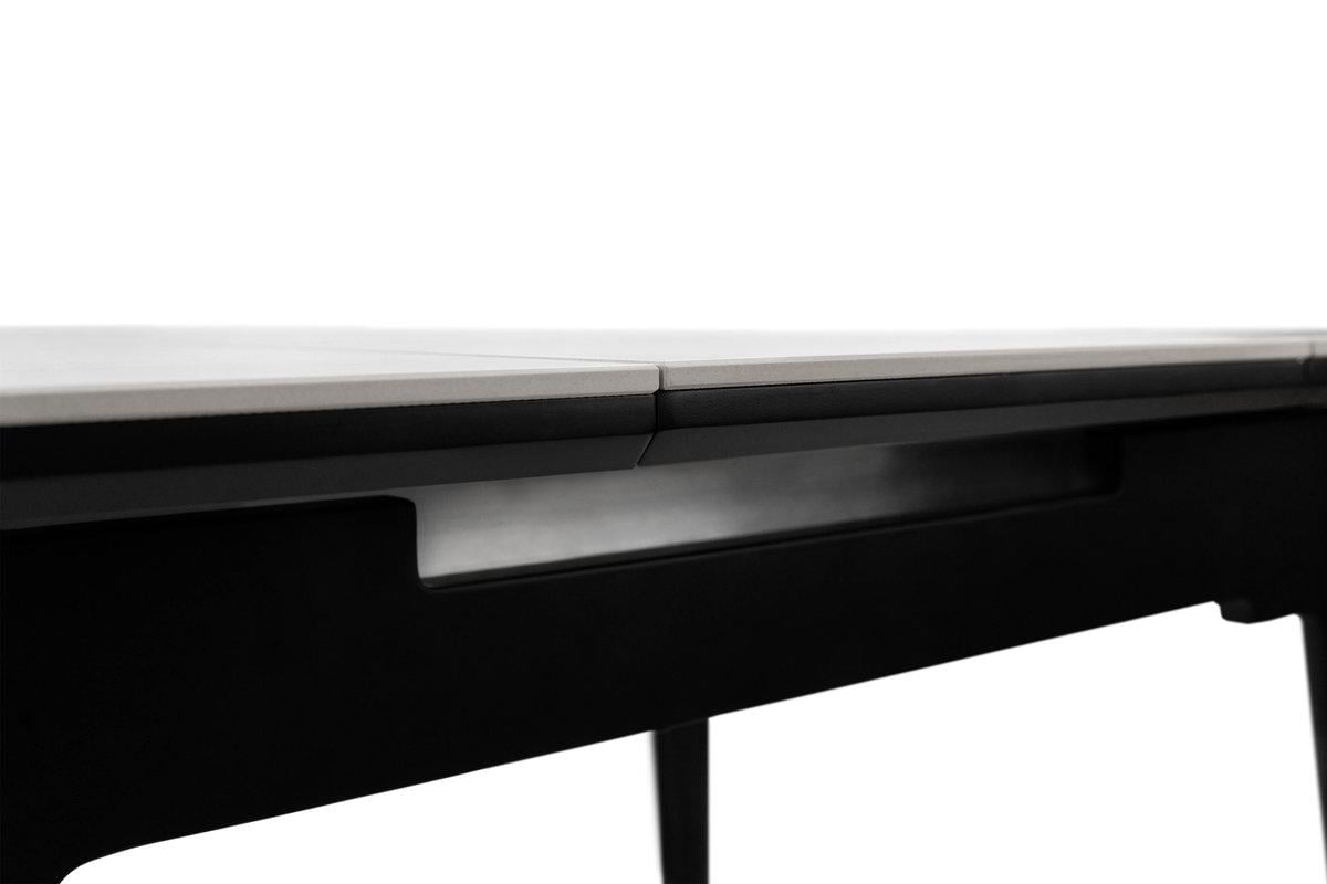 Стол обеденный Микс Мебель 1100/1400х750 мм Черно-белый (XS-1309) - фото 8 Стол обеденный Микс Мебель 1100/1400х750 мм Черно-белый (XS-1309) - фото 8