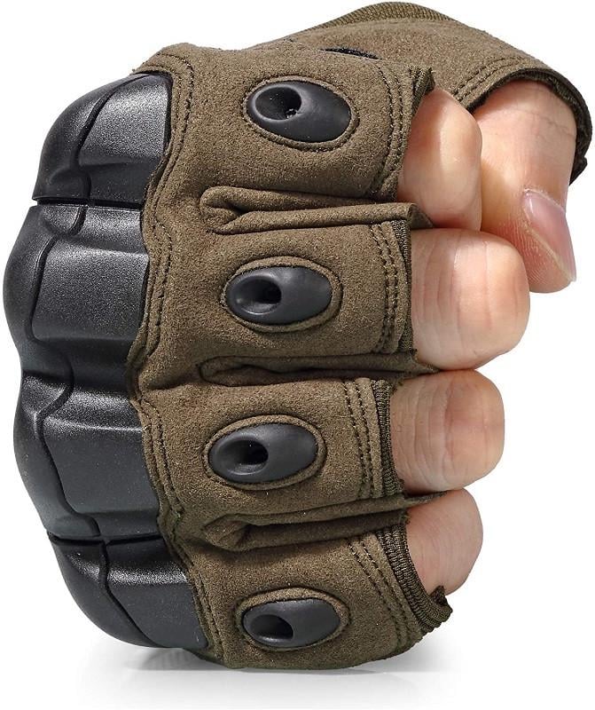 Перчатки военные Oakley OY-001 L беспалые оливковые - фото 3 Перчатки военные Oakley OY-001 L беспалые оливковые - фото 3