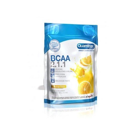 Амінокомплекс для спорту Quamtrax BCAA 2.1.1 Powder 500 г 100 порцій Orange