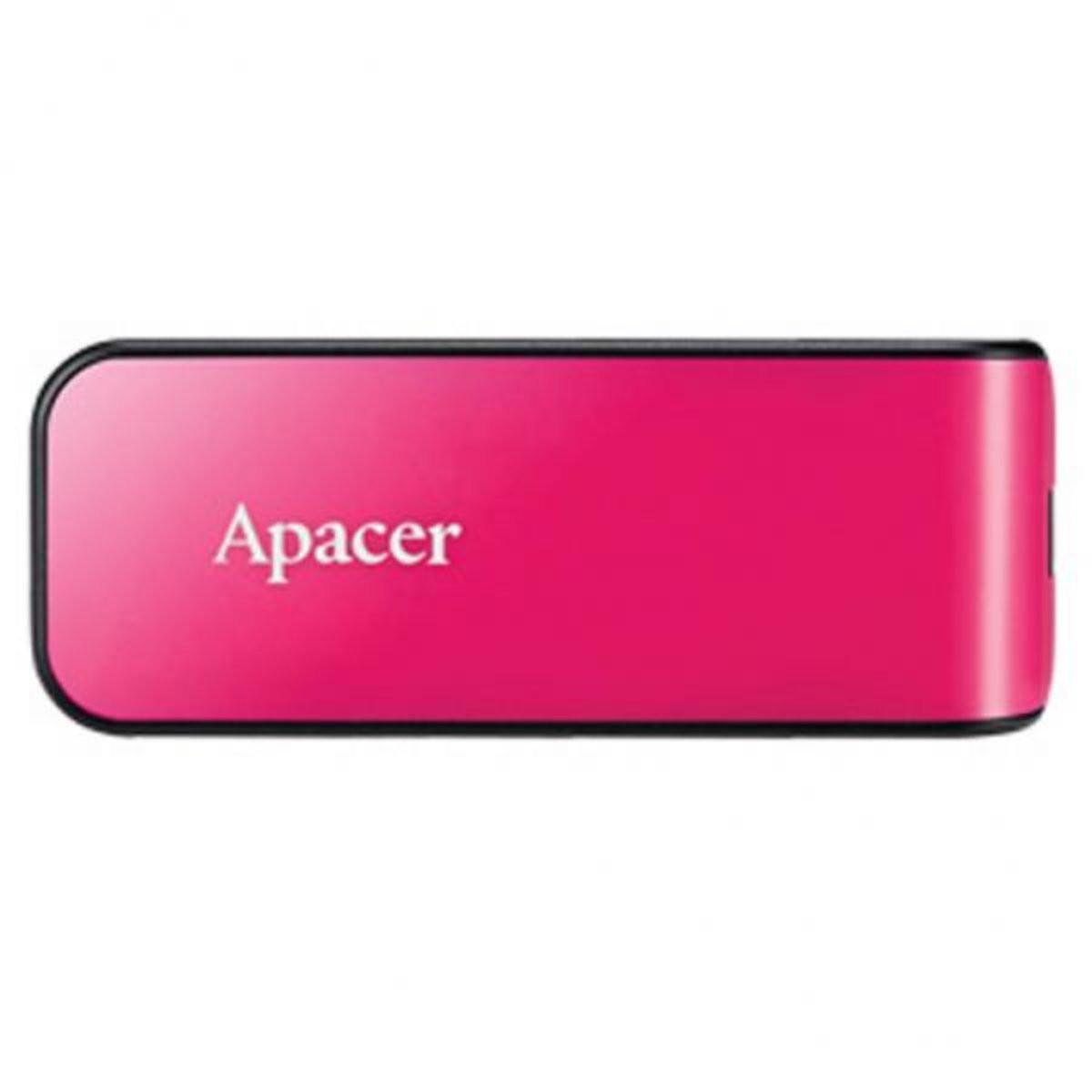Flash Apacer USB 2.0 AH334 16Gb pink (29caa1-15419)