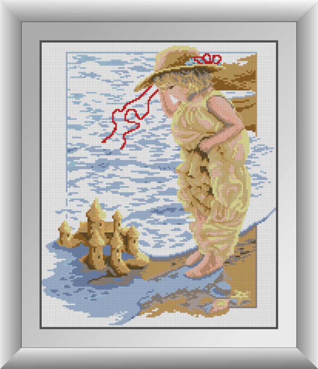 Алмазная мозаика Dream Art Замок из песка 46х38 см (DA.30009)