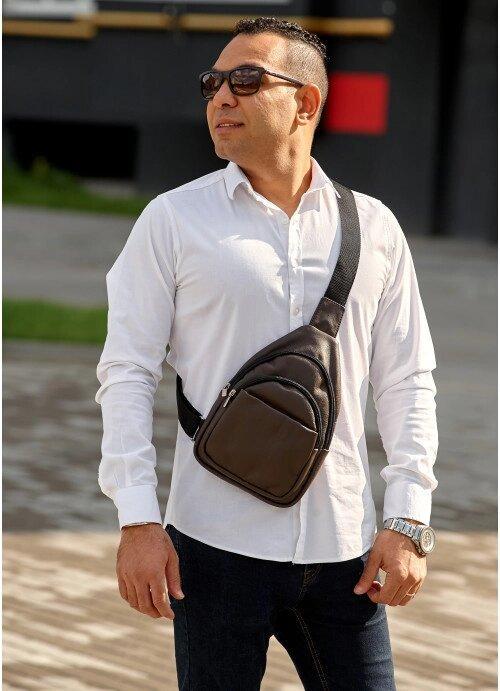 Сумка 783111120wm Коричневый (14076226) - фото 4 Сумка 783111120wm Коричневый (14076226) - фото 4