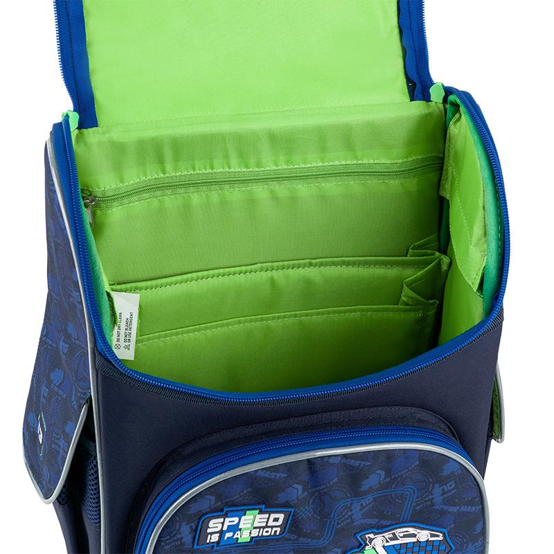 Рюкзак школьный GoPack Education GO25-5001S-6 Racing каркасный с ортопедической спинкой (000995156) - фото 5 Рюкзак школьный GoPack Education GO25-5001S-6 Racing каркасный с ортопедической спинкой (000995156) - фото 5