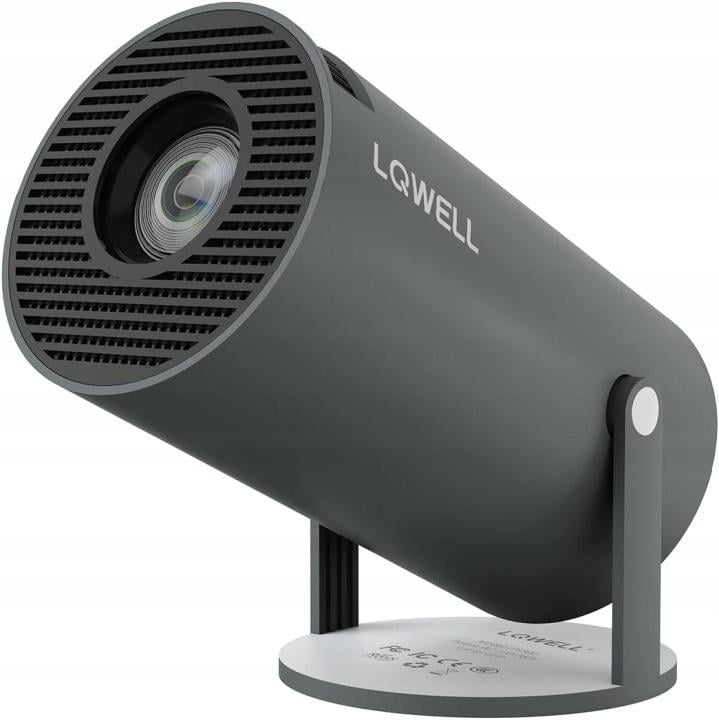Проектор мини LQWELL поддерживает Wi-Fi 6 и Bluetooth 5.0