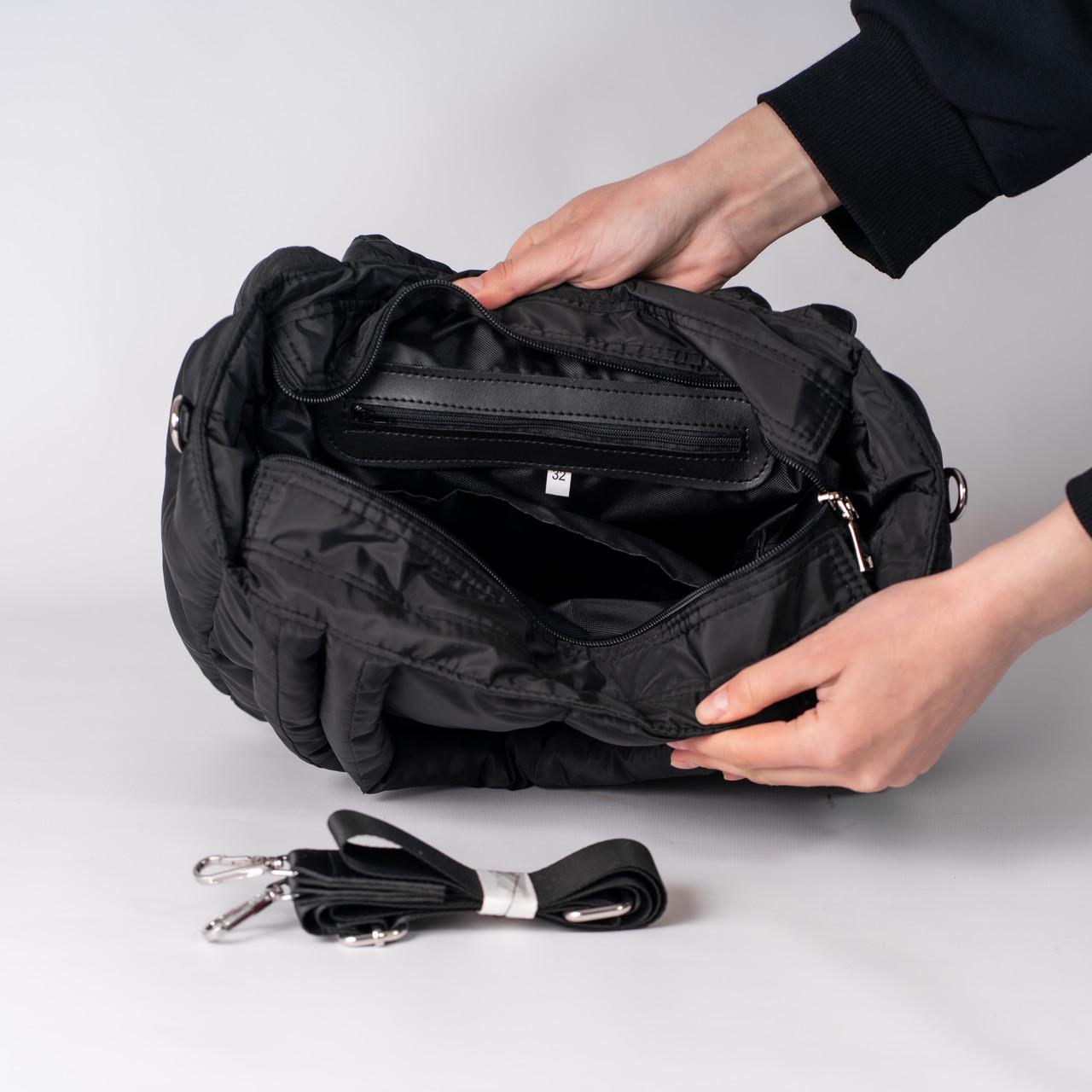 Сумка женская шопер XENIA № 14-24 Черный - фото 3 Сумка женская шопер XENIA № 14-24 Черный - фото 3