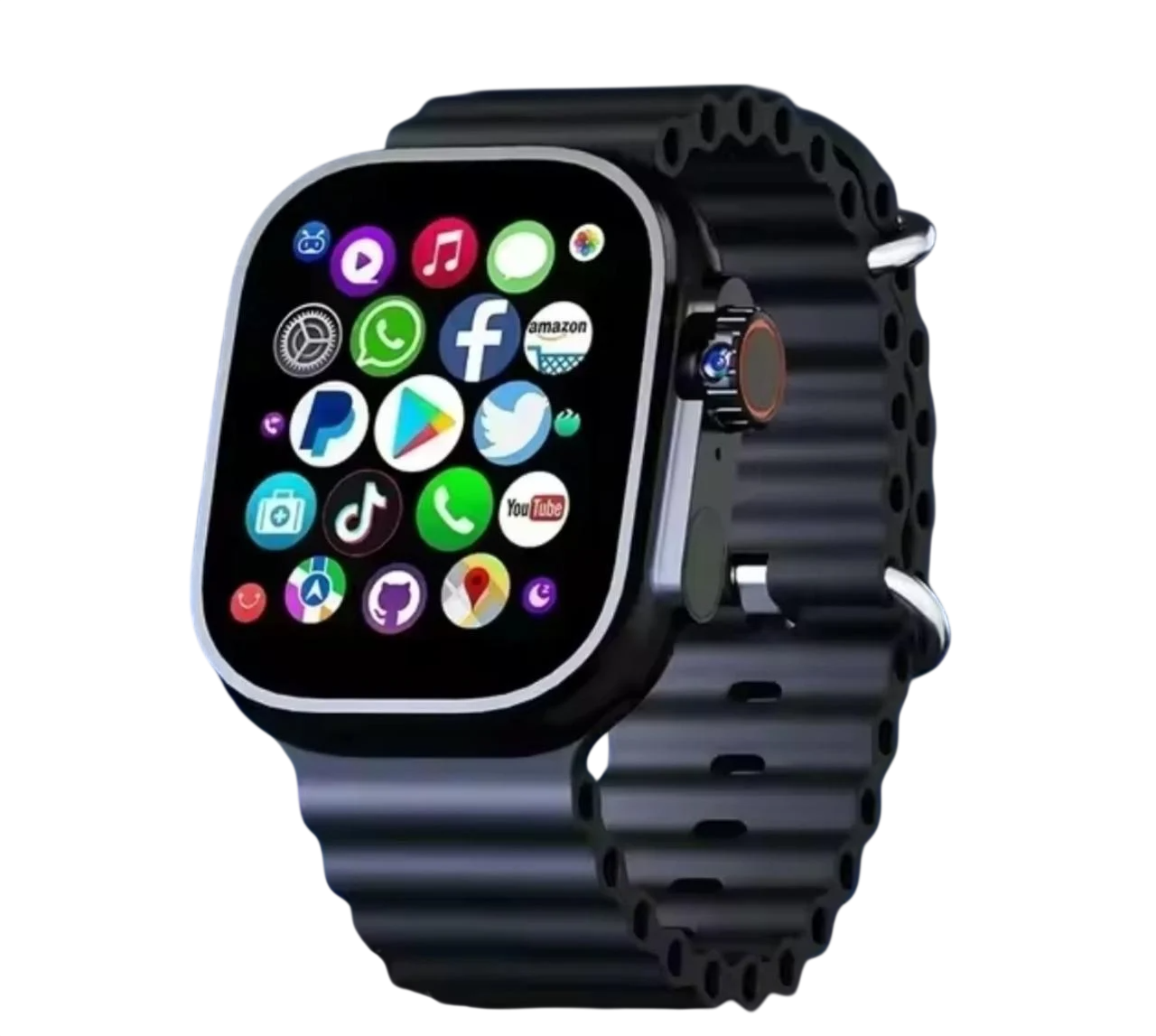 Смарт-годинник 4smarts з сімкою ULTRA S10 MAX CD12 4/32GB Android Super AMOLED Чорний (2976170386)