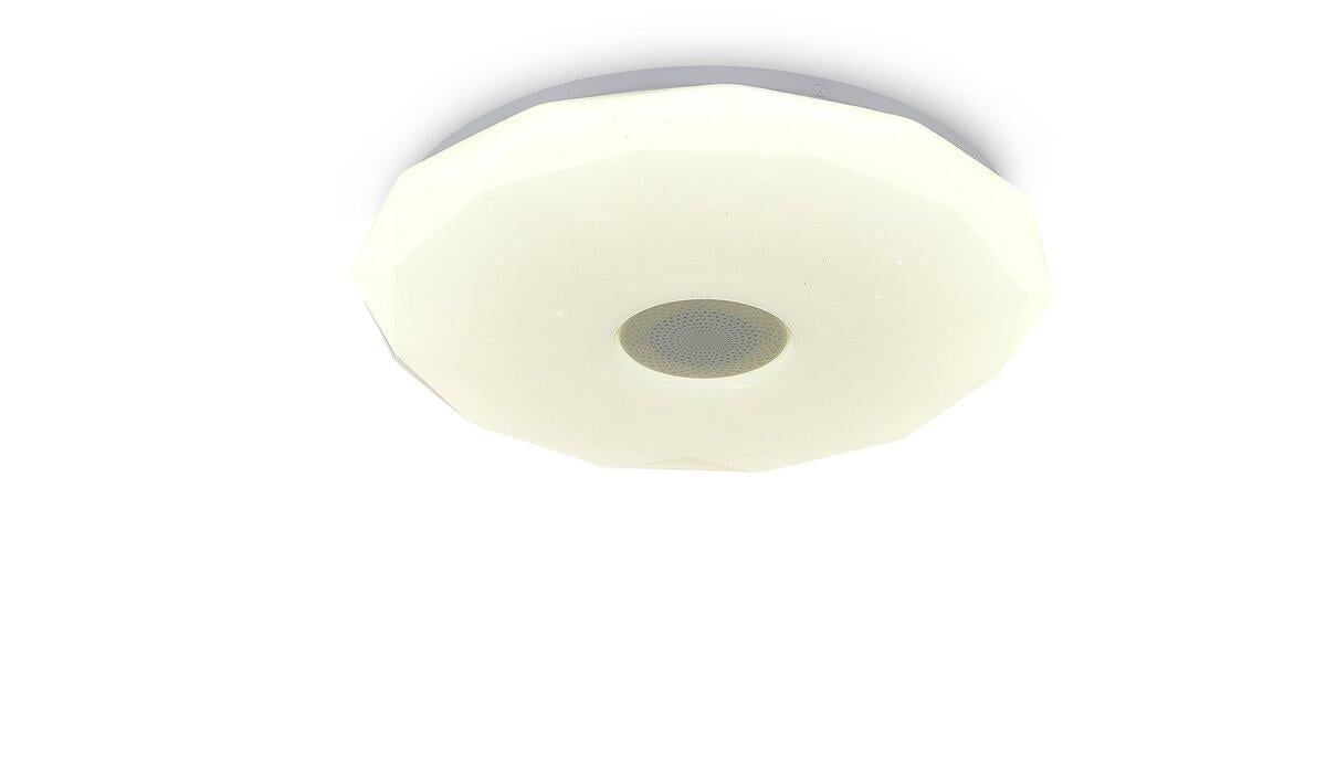 Светильник потолочный светодиодный смарт Valeso LY577-350 WH 32W+2W RGB музыкальный Белый (3120078175)