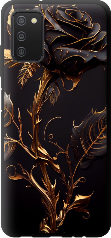 Чехол на Samsung Galaxy A03s A037F Роза 3 (5552b-2381-42517)