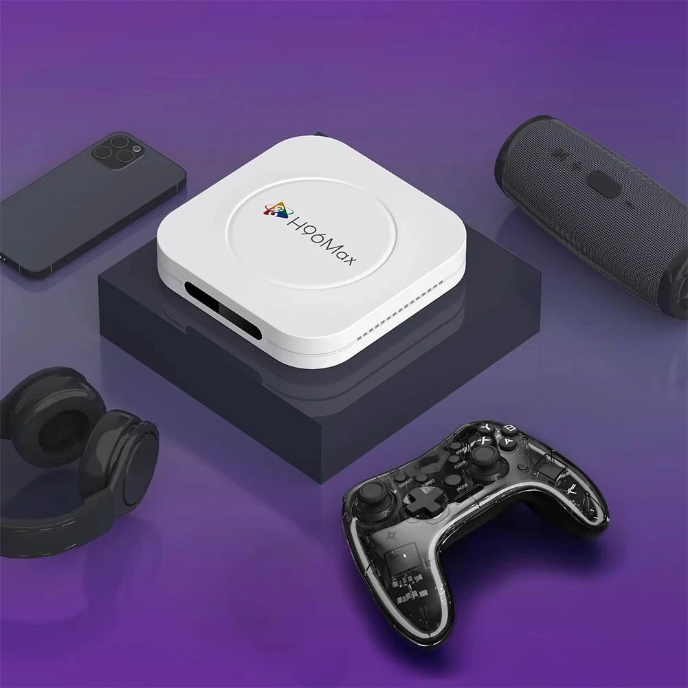 Смарт-приставка H96 Max M1 Plus 4/128 GB Android 14.0 голосовий пульт (29817201) - фото 5