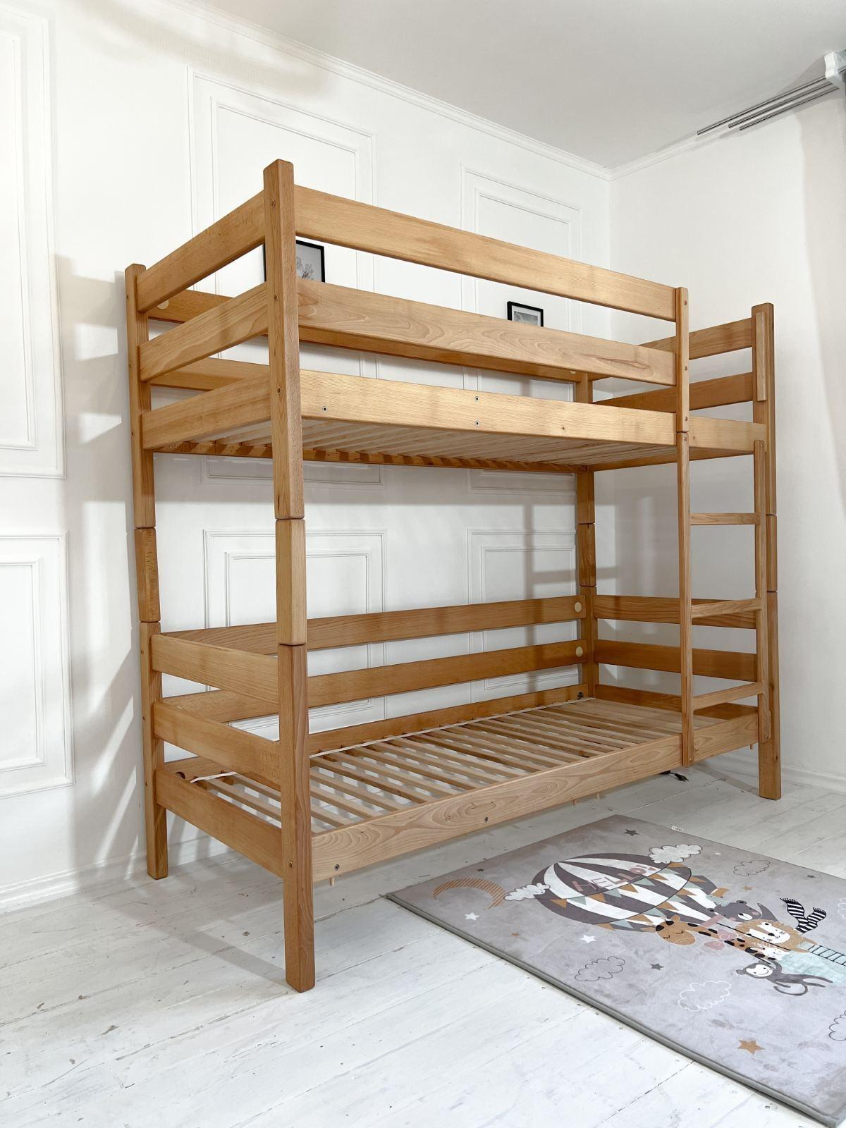 Ліжко підліткове Goydalka Tokyo двоярусне 190x80 см Натуральний