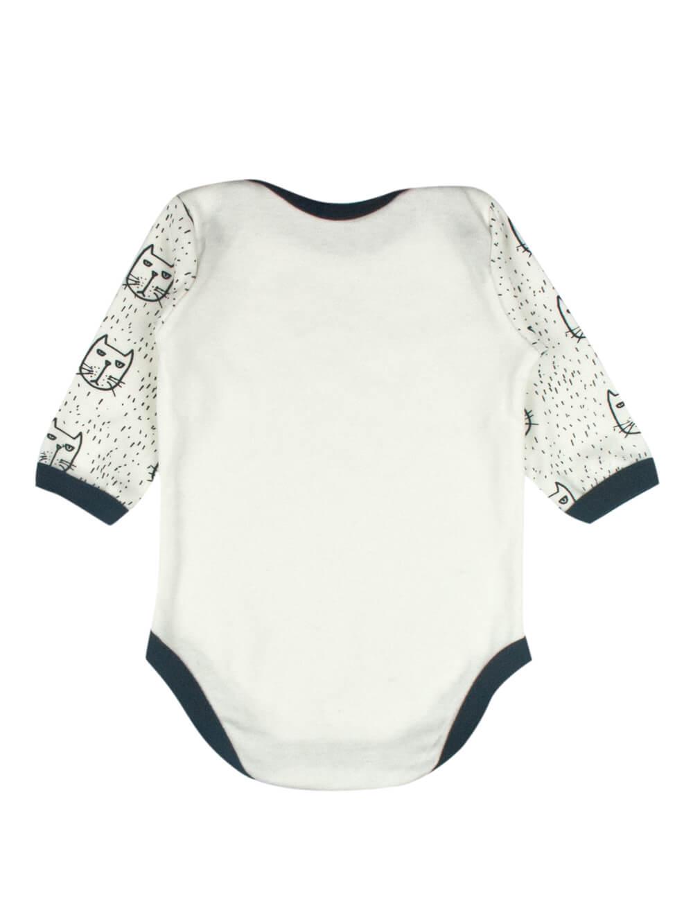 Боди детский Мы любим котов 74 см Бежевый (1181111-74) - фото 2 Боди детский Мы любим котов 74 см Бежевый (1181111-74) - фото 2